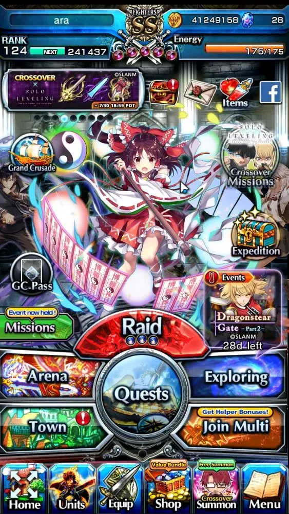 Grand Summoners Accounts Global|Rank 124|27 Ascend+22 TW|1 Sp Art.|Chloe,Wa image 1