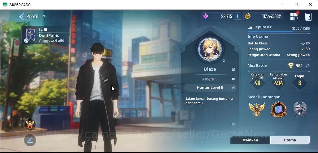 Solo Leveling: ARISE Accounts Lvl 89|3,1M Pwr|[Liu ZhiangA8,LennartA5,Seong Jina image 1