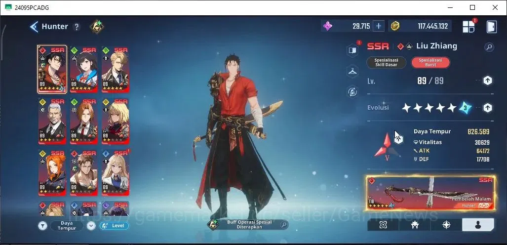 Solo Leveling: ARISE Accounts Lvl 89|3,1M Pwr|[Liu ZhiangA8,LennartA5,Seong Jina image 4