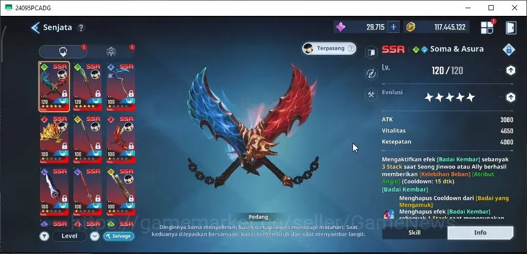 Solo Leveling: ARISE Accounts Lvl 89|3,1M Pwr|[Liu ZhiangA8,LennartA5,Seong Jina image 9