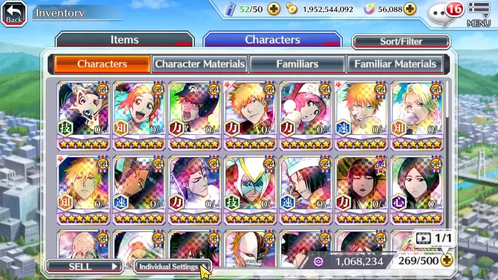 Bleach: Brave Souls Accounts Others [GLOBAL]|56K Orb|Swimsuit26 Giselle&Orihime,DreamTeam Ichigo,Renewed Ichigo,SantaSociety 13
