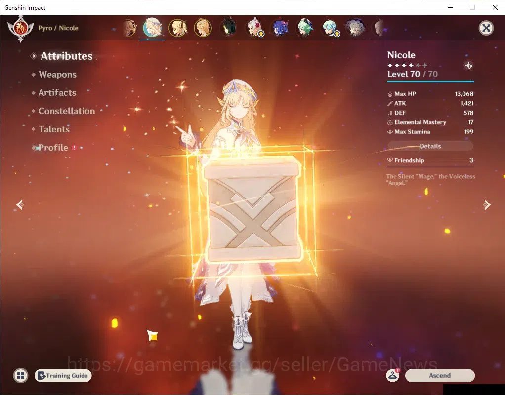 Genshin Impact Accounts Asia |AR35 |All Unset+Rate ON |1 Limited [Nicole]  image 3