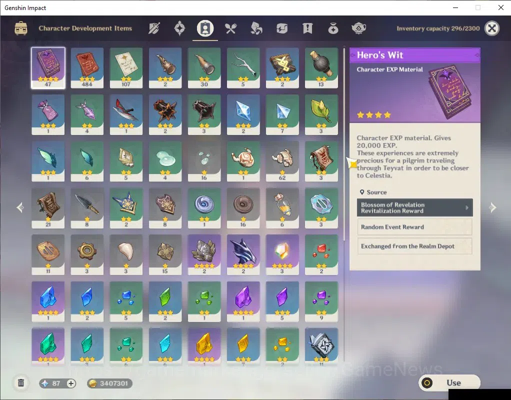 Genshin Impact Accounts Asia |AR35 |All Unset+Rate ON |1 Limited [Nicole]  image 6