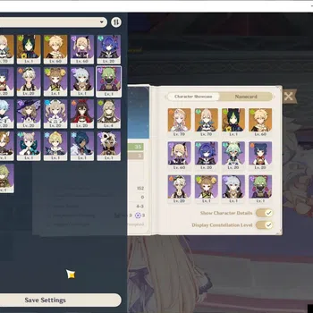 Genshin Impact Reroll Asia |AR35 |All Unset+Rate ON |1 Limited [Nicole]  image 1