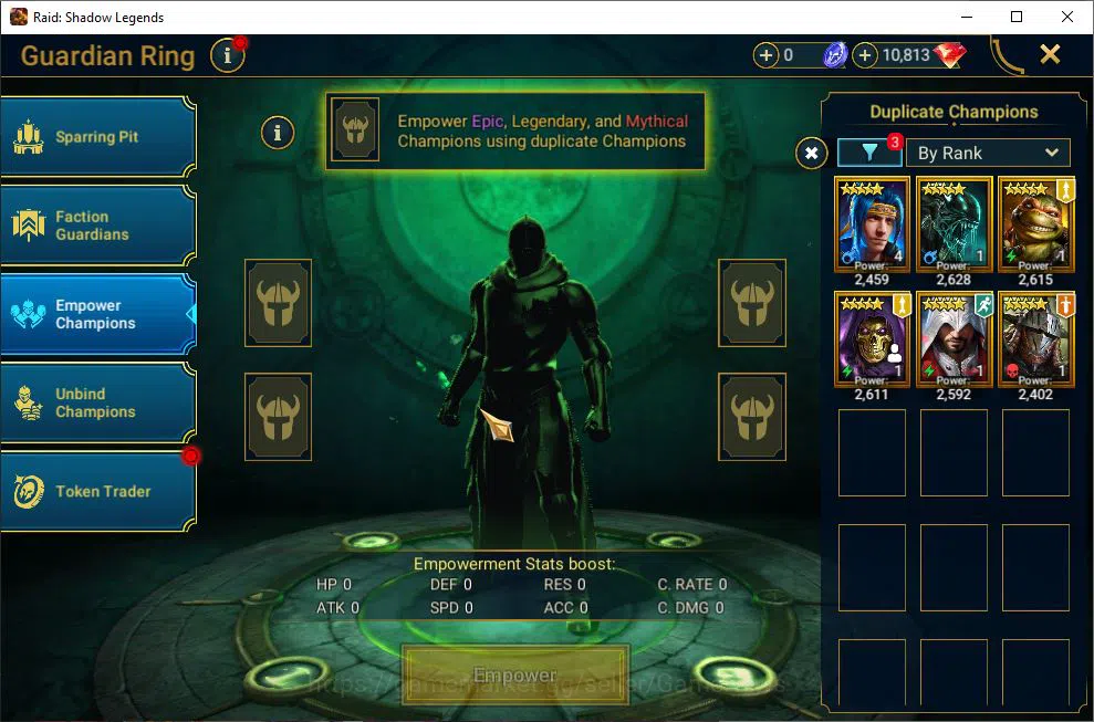 Raid: Shadow Legends Accounts Starter Lv18 454K Power|18 Legend 4