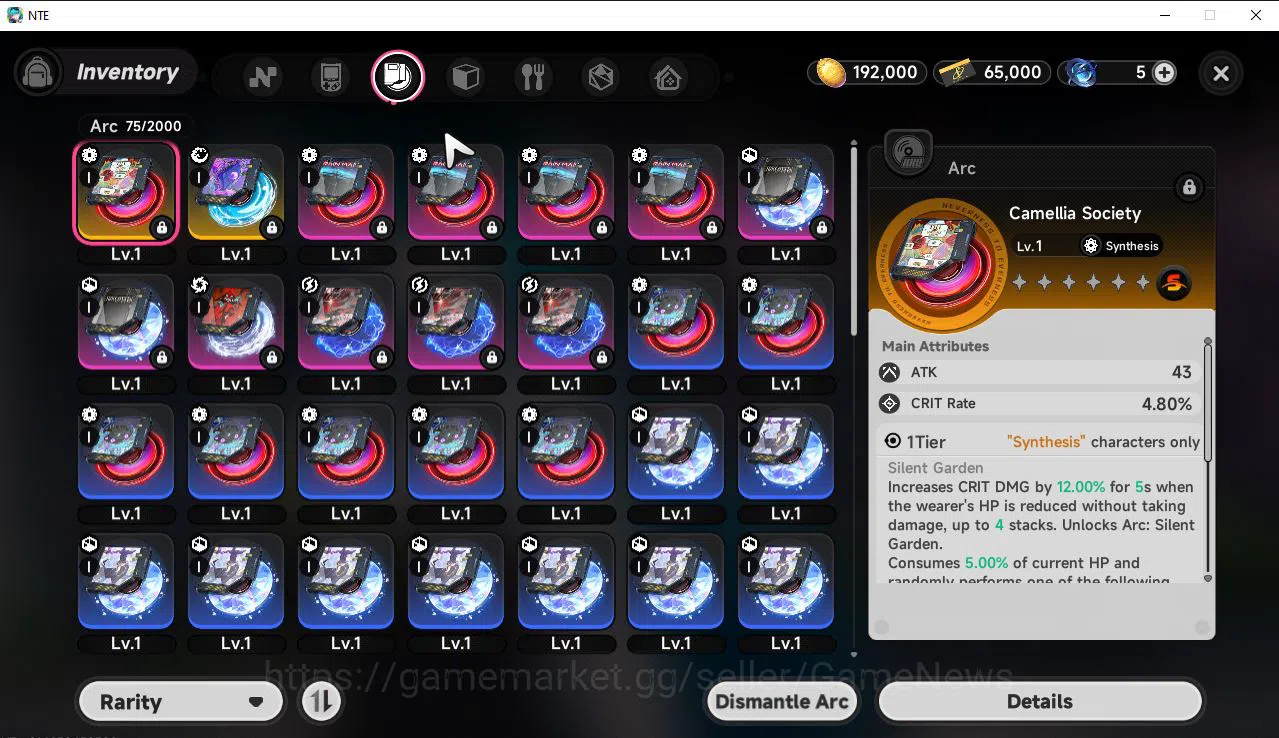 Neverness to Everness Accounts GLOBAL EU|HL 3|1 SSR [Hathor] + 2 S Arc|6 SR [Mint image 4