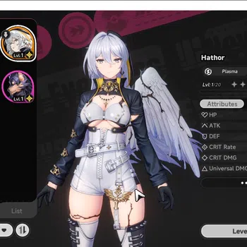 Neverness to Everness Accounts GLOBAL EU|HL 3|1 SSR [Hathor] + 2 S Arc|6 SR [Mint image 1