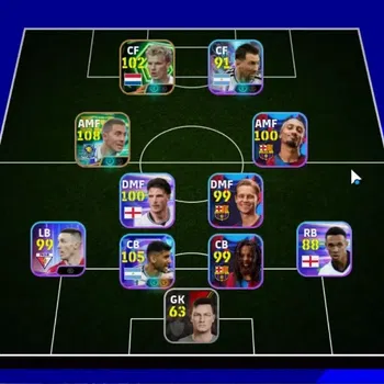 eFootball Accounts Legends & Iconic Players Android | 2 Epic Eden Hazard,Dennis Bergkamp | 3 Show Time Crstian Romero,Lionel