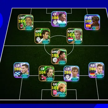 eFootball Accounts Legends & Iconic Players EFOOTBALL 2027 | SHOWTIME MBAPPE,LAMINE YAMAL NEW,D BERGKAMP,RONALDINHO,BIGTIME
