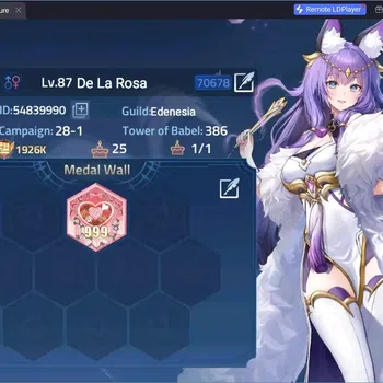 Mobile Legends: Adventure Accounts Global|Lv.87|1,9M Power|Camp 28-1|Vip 5|1 UR[Genesis Shar]|1 Epic[Miracle Clara]|101,848