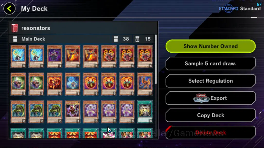 Yu-Gi-Oh! Master Duel Accounts Mid-Level Lv 18 | 18 Deck |VSK9,DragonMaid,Lunalight,Resonators,Etc|Ranked 10