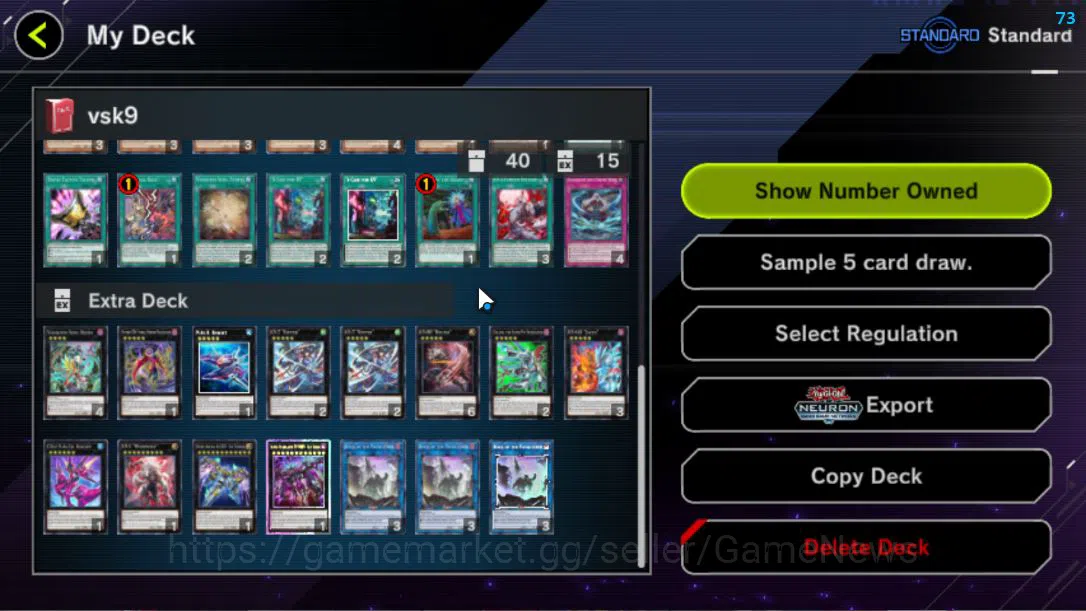 Yu-Gi-Oh! Master Duel Accounts Mid-Level Lv 18 | 18 Deck |VSK9,DragonMaid,Lunalight,Resonators,Etc|Ranked 7