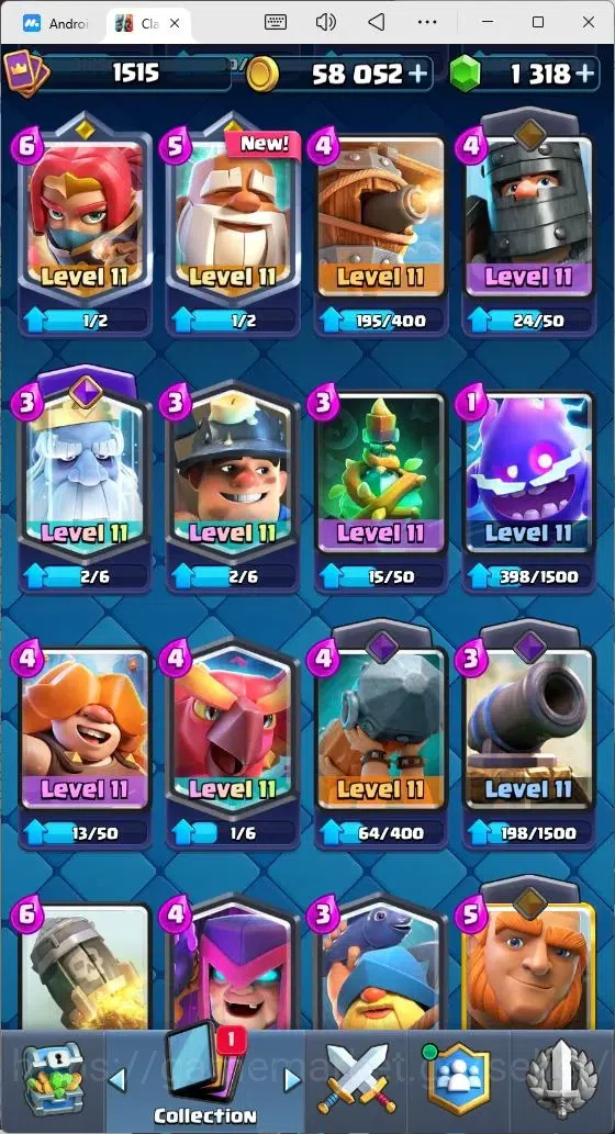 Clash Royale Accounts Mobile|Trophy 12332|4 Max Lv Cards|10 EVO Cards|3 image 10