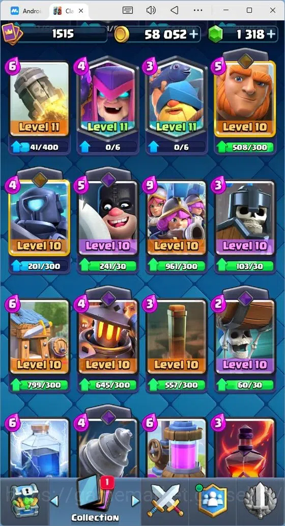 Clash Royale Accounts Mobile|Trophy 12332|4 Max Lv Cards|10 EVO Cards|3 image 11