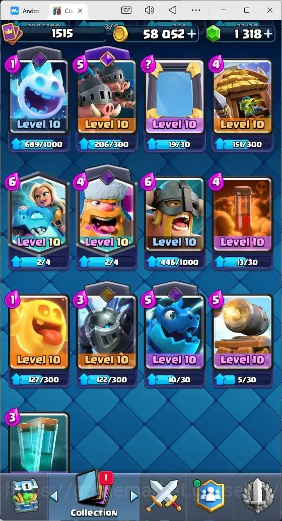 Clash Royale Accounts Mobile|Trophy 12332|4 Max Lv Cards|10 EVO Cards|3 image 13