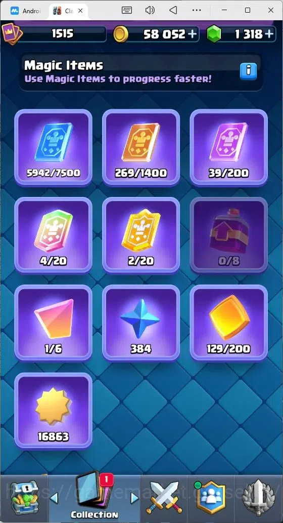 Clash Royale Accounts Mobile|Trophy 12332|4 Max Lv Cards|10 EVO Cards|3 image 15