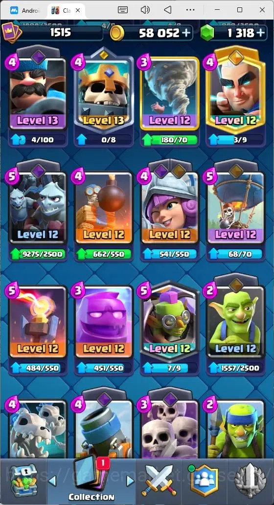 Clash Royale Accounts Mobile|Trophy 12332|4 Max Lv Cards|10 EVO Cards|3 image 6