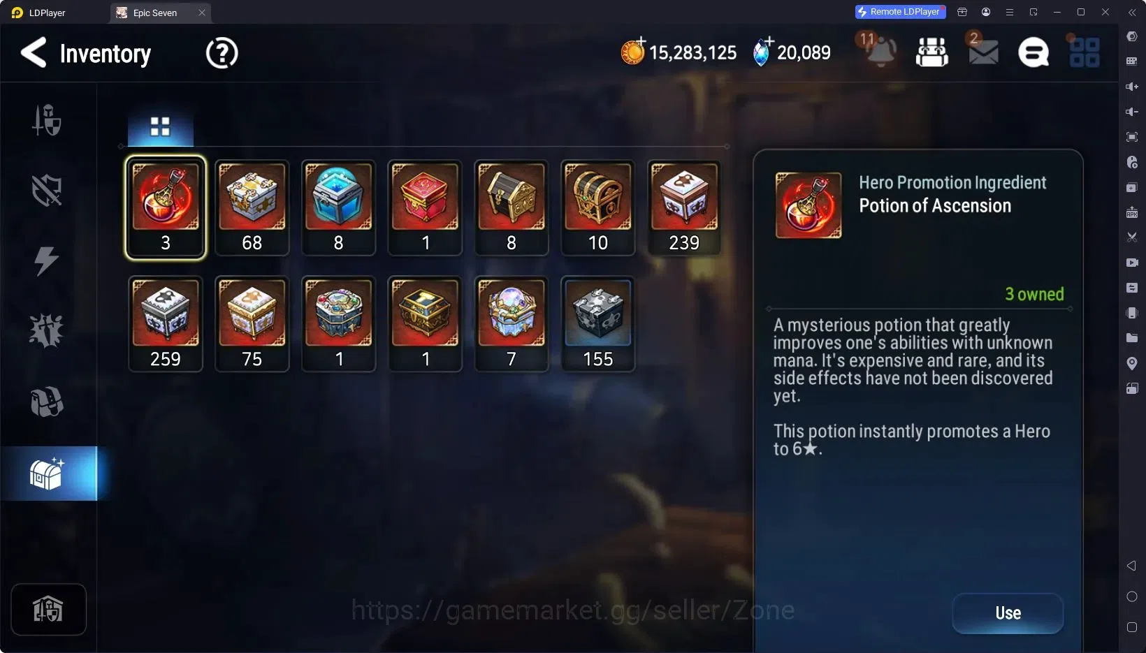 Epic Seven Accounts High-End Global Unverif|12ML (Zio, Rinak, Belian, S.Celine, D.Lilibet Etc.)|Arena Master II, 100 10