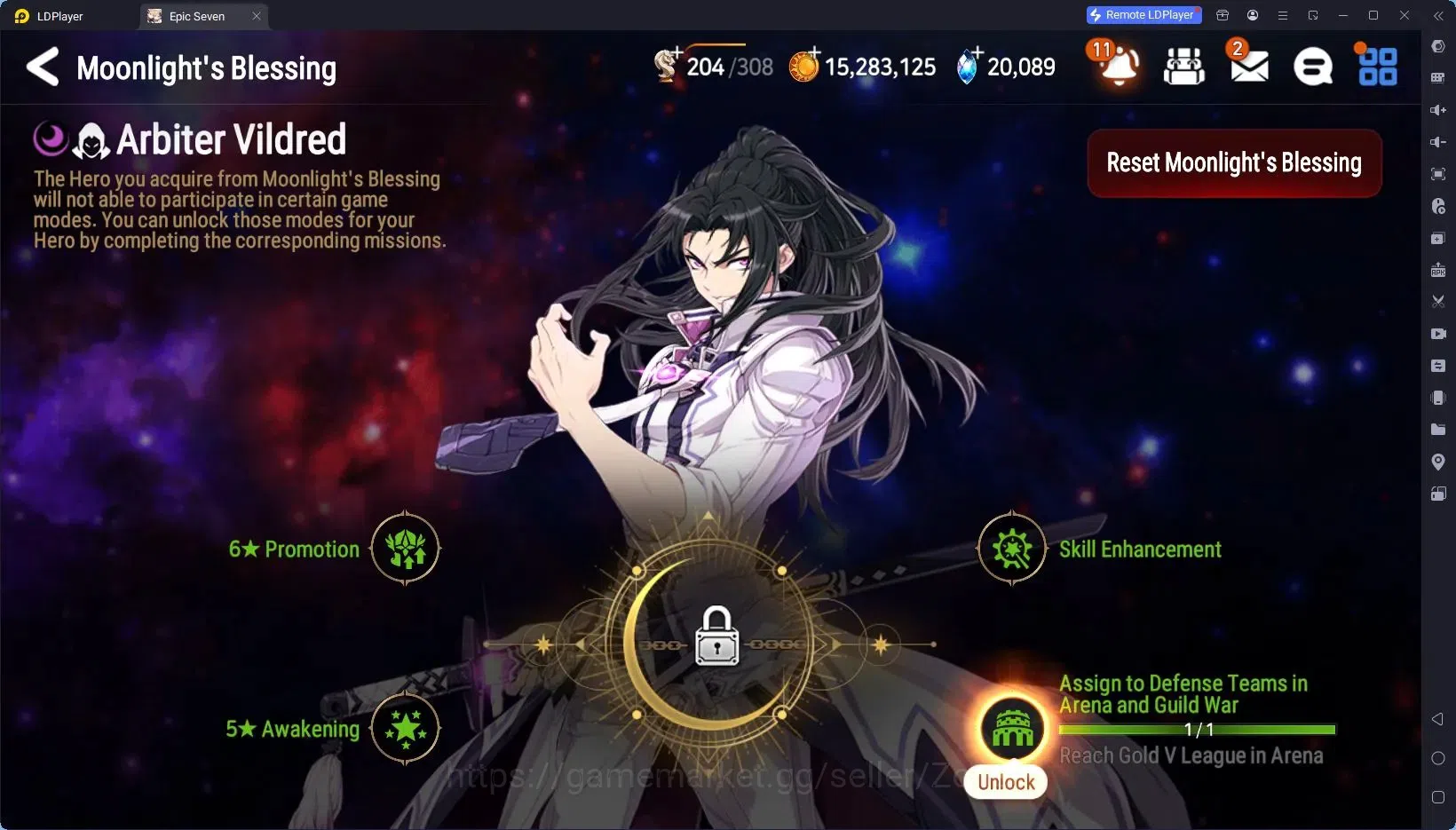 Epic Seven Accounts High-End Global Unverif|12ML (Zio, Rinak, Belian, S.Celine, D.Lilibet Etc.)|Arena Master II, 100 11