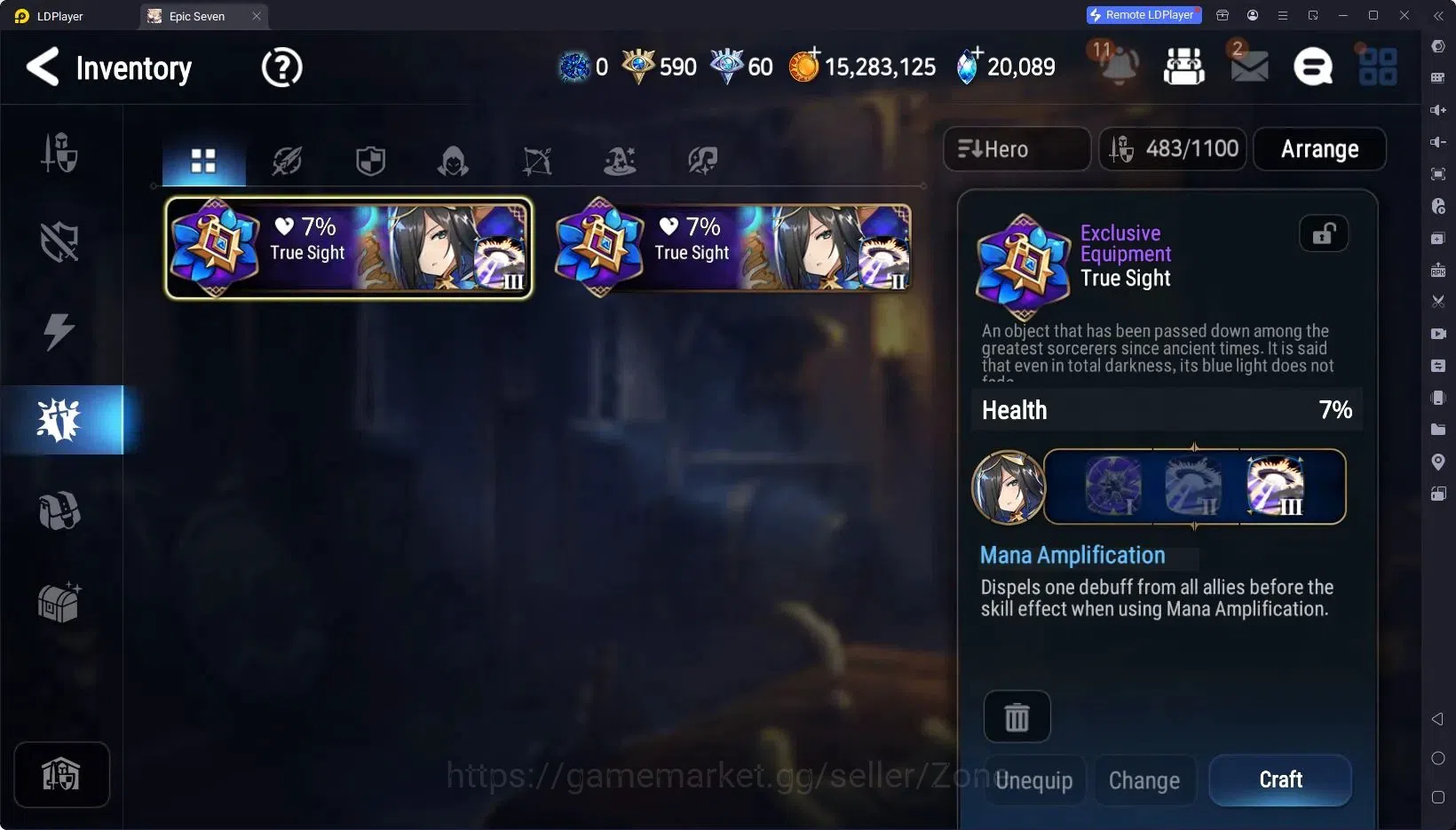 Epic Seven Accounts High-End Global Unverif|12ML (Zio, Rinak, Belian, S.Celine, D.Lilibet Etc.)|Arena Master II, 100 8