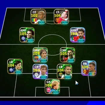 eFootball Accounts Others Android|Power 3215|20 Epic(Edmilson,Matthaus,Steven Gerrard,Chiellini,Cafu,Albert Ferrer,Etc)|17