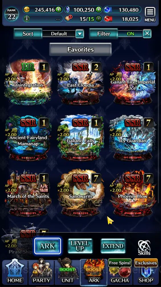 Last Cloudia Accounts GLOBAL|Rank 22|100k Crystal| Collab (Diablo,Veldor image 3