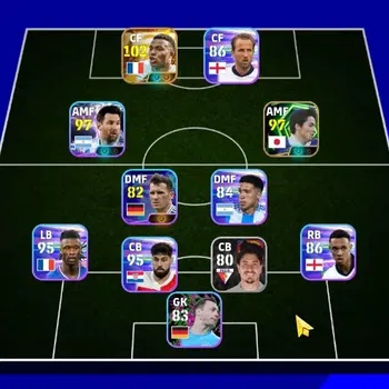 eFootball Accounts Legends & Iconic Players Android|Big Time Kylian Mbappe 9 Jul'26|Epic Shinji Ono,SwowTime Lionel