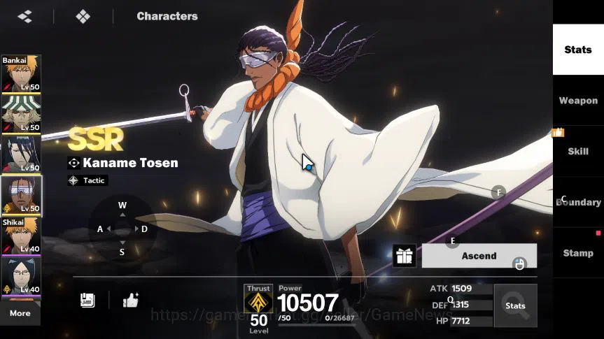 BLEACH: Soul Resonance Accounts Nuverse SEA|4 SSR (Ichigo Bankai+Sign+Stamp,Byakuy image 11