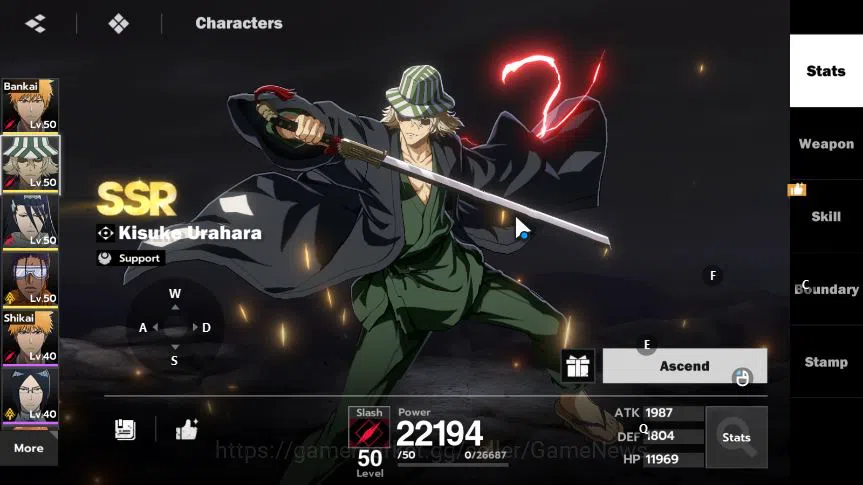 BLEACH: Soul Resonance Accounts Nuverse SEA|4 SSR (Ichigo Bankai+Sign+Stamp,Byakuy image 13