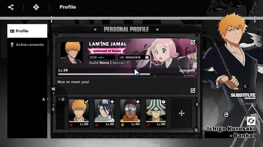 BLEACH: Soul Resonance Accounts Nuverse SEA|4 SSR (Ichigo Bankai+Sign+Stamp,Byakuy image 15