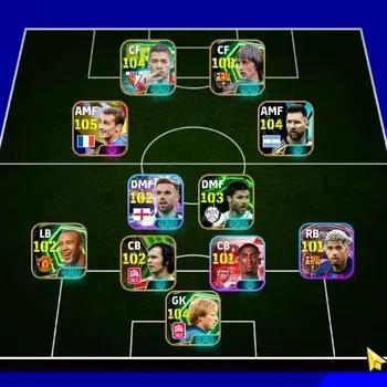 eFootball Accounts Legends & Iconic Players Android|Big Time Antoine Griezmann 15 Jul'18|Epic Johan Cruyf,Lionel Messi,Luiz