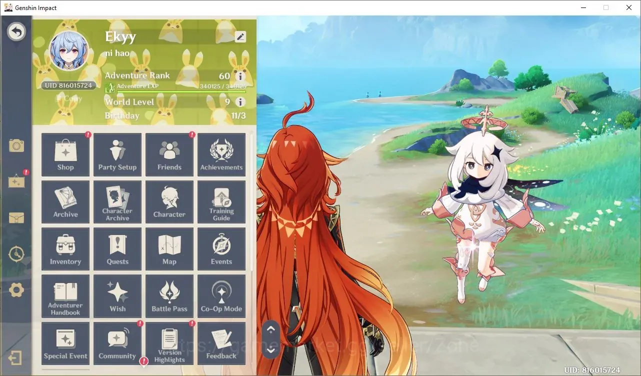 Genshin Impact Accounts Others ASIA|AR 60|28 Limited+16*5 Weapon(8 Sign)|(Mavuika,Arlecchino C1,Citlali,Furina,Kokomi 1