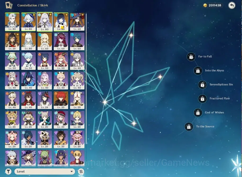 Genshin Impact Accounts ASIA|AR54|5Limited+2(*5Weapon)|Skrik,Zibai,Furina, image 5