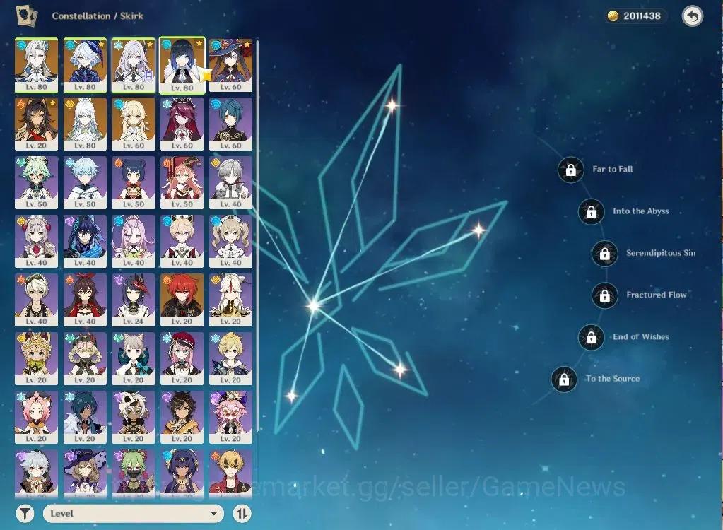 Genshin Impact Accounts ASIA|AR54|5Limited+2(*5Weapon)|Skrik,Zibai,Furina, image 6