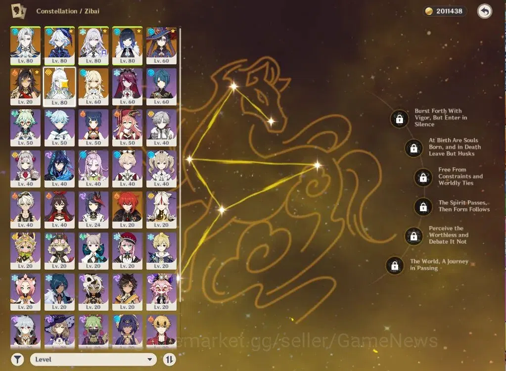 Genshin Impact Accounts ASIA|AR54|5Limited+2(*5Weapon)|Skrik,Zibai,Furina, image 7