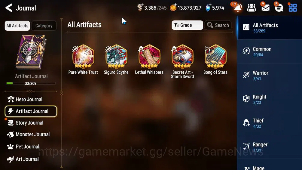 Epic Seven Accounts ASIA Unverif|Starter|5 ML(LCermia,MKawerik,AElena, image 6