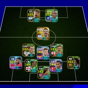 eFootball Accounts Legends & Iconic Players Efootball Collective Strength 3191 • BIG TIME Messi New • Rio Ferdinand • David