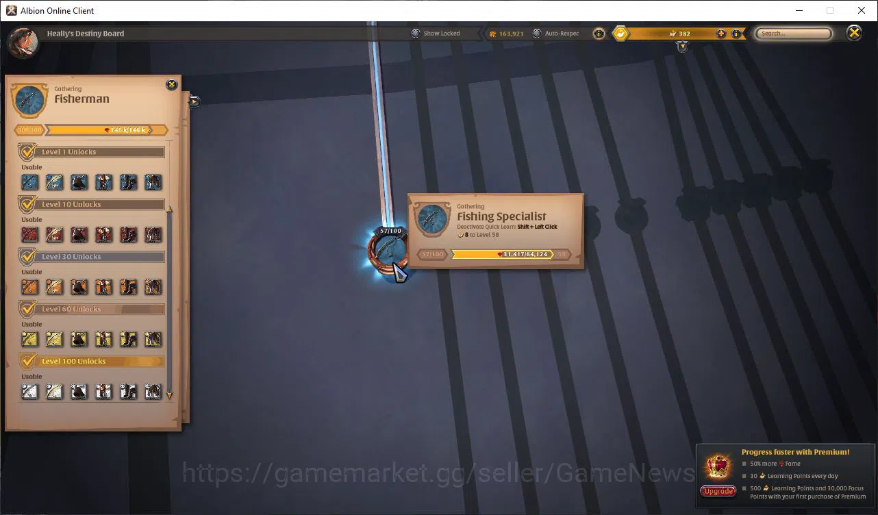 Albion Online Accounts ASIA | 4,98M Total Fame - 17,3M Silver|T8 Fisherma image 10