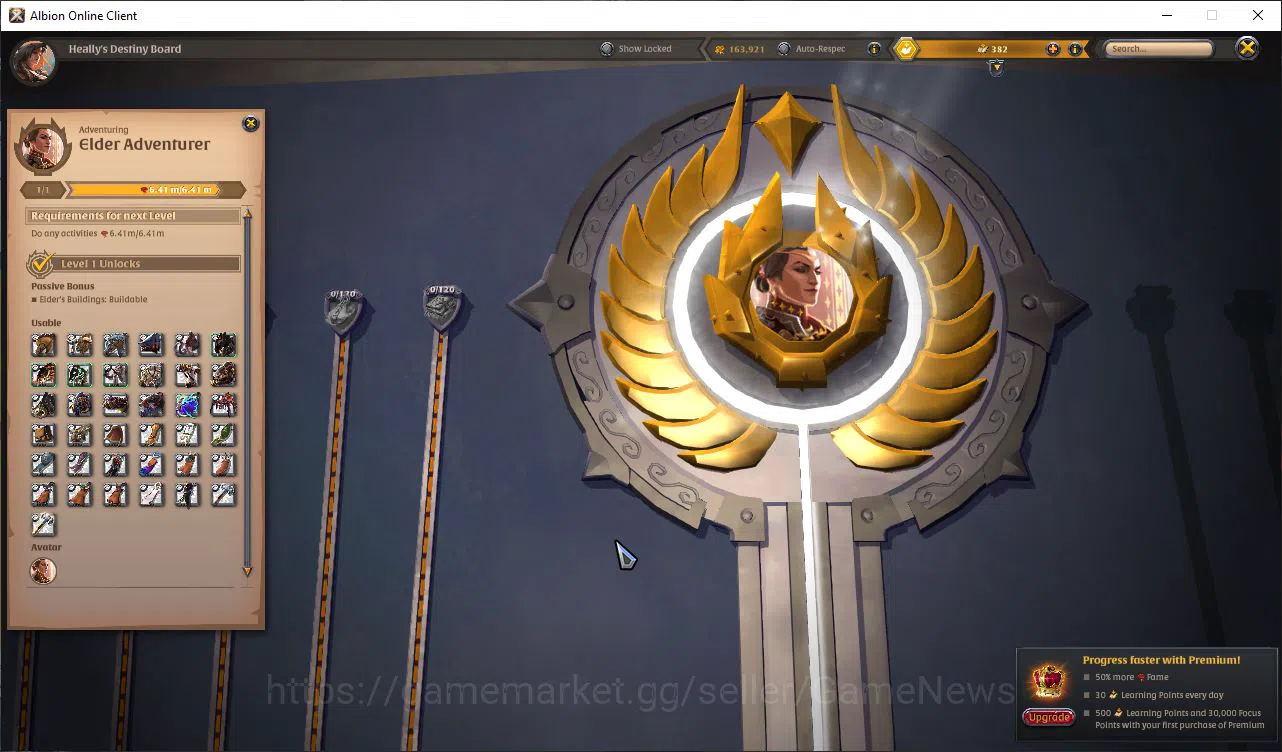 Albion Online Accounts ASIA | 4,98M Total Fame - 17,3M Silver|T8 Fisherma image 2