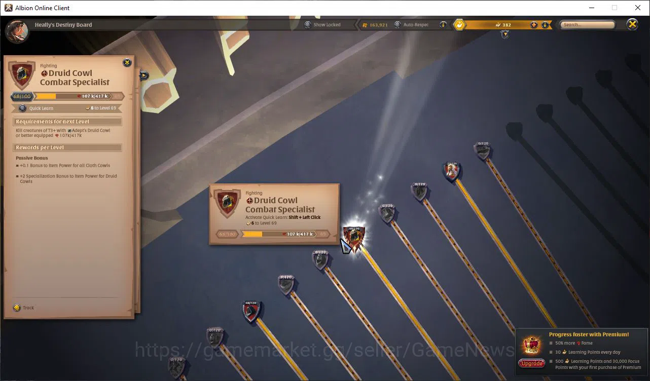 Albion Online Accounts ASIA | 4,98M Total Fame - 17,3M Silver|T8 Fisherma image 4