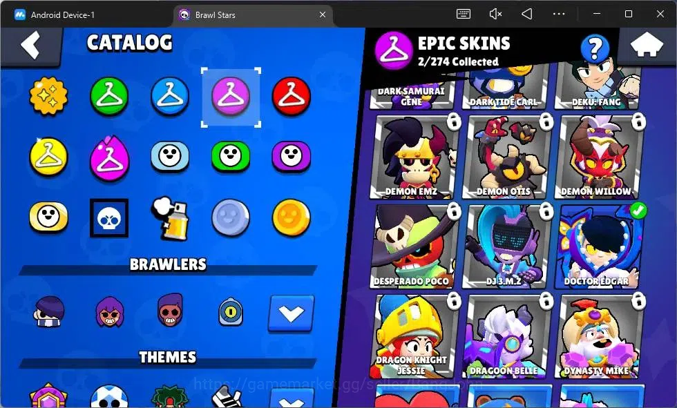 Brawl Stars Accounts Global | 399 Thropy | 11 Brawler| 1 Max Lv Hyperch image 1