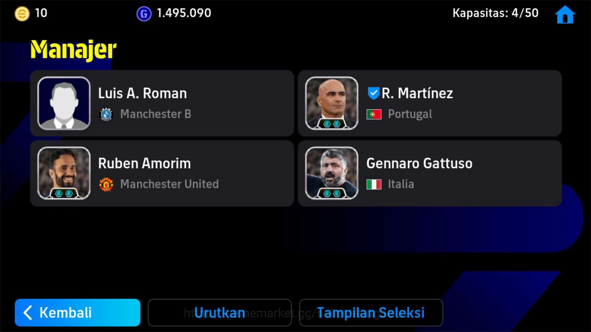 eFootball Accounts Power 3201 | Cruyff Epic db | Eze Showtime | Szobo image 3