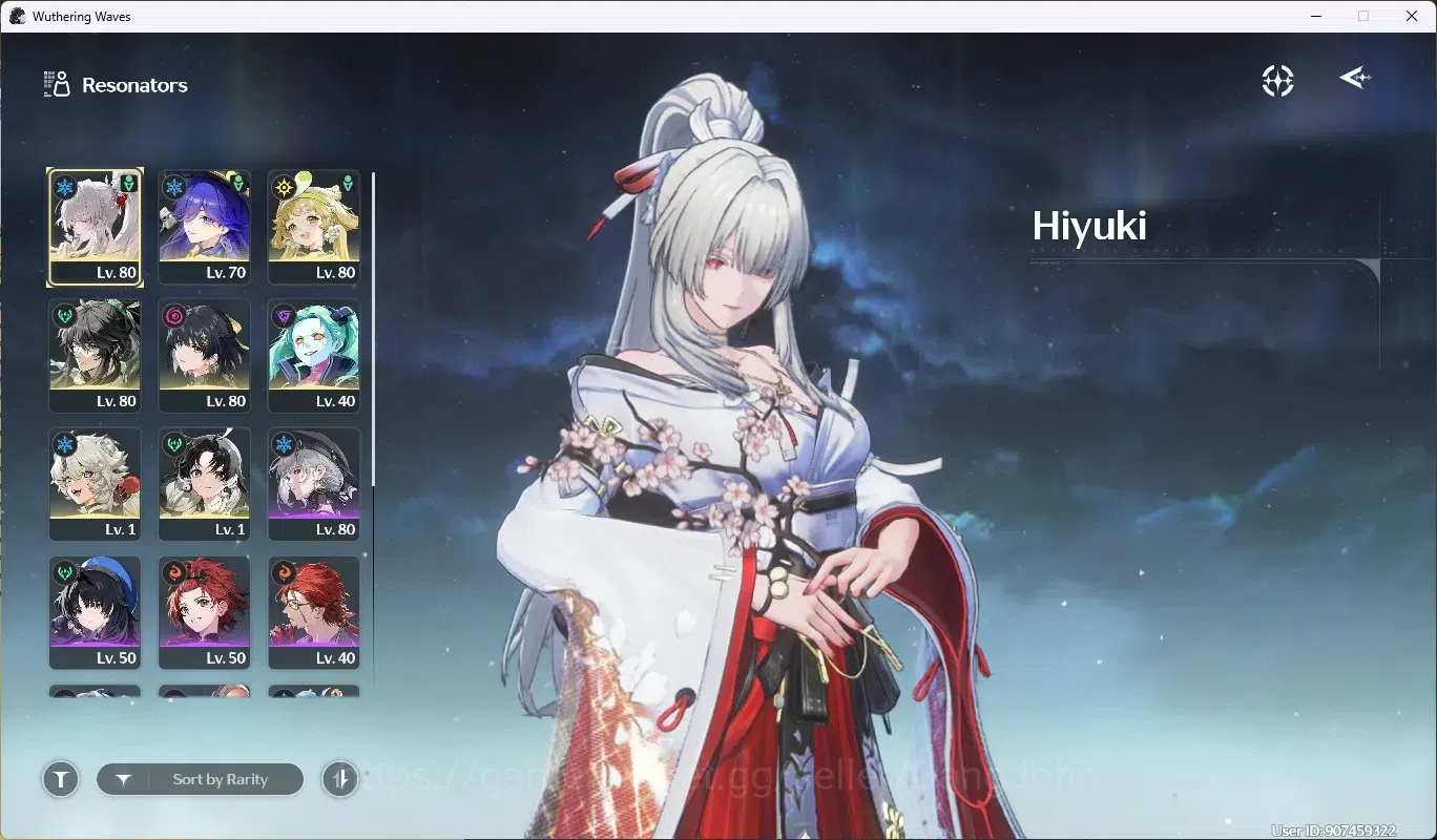 Wuthering Waves Accounts SEA|UL 59|Rank 6|3 Char Limited [Hiyuki,Qiuyuan R6 image 2