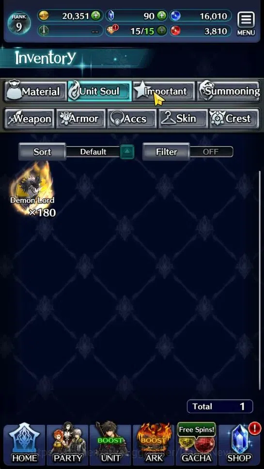 Last Cloudia Accounts Endgame GLOBAL|Rank 9|Top Tier Unit [Demon Lord Judecca-Samekh,Goddess Lilaha]|7 SSR Ark|Code 10