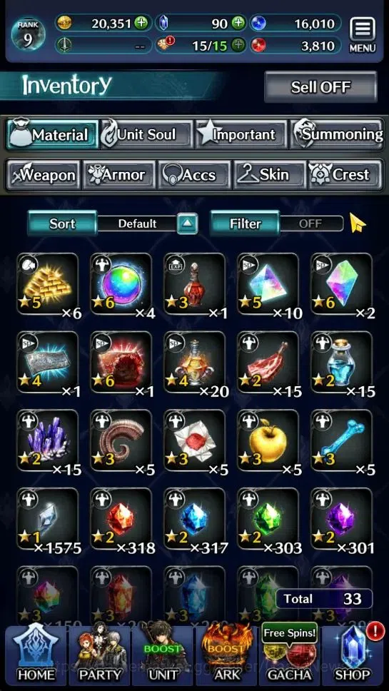 Last Cloudia Accounts Endgame GLOBAL|Rank 9|Top Tier Unit [Demon Lord Judecca-Samekh,Goddess Lilaha]|7 SSR Ark|Code 9