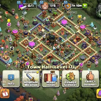 Clash of Clans Accounts High-End LV 205|TH 17-BH 10|HH 11|Limited Skin|BK 94,AQ 73,GW 53,MP 73,RC 46,DD 15|BM 31,BC 30|5K