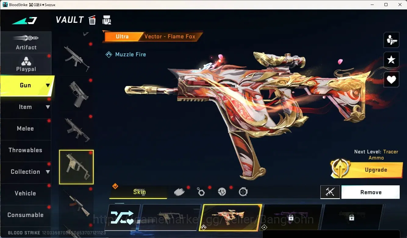 Blood Strike Accounts Collab Skin ASIA | Eternal: Desert Eagle-Scorpius | 4 Collab Gun [7DS&TR] |2 Limited Gun|4 Ultra 4