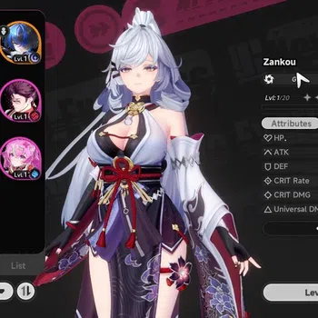 Neverness to Everness Accounts GLOBAL SEA|HL 3|Prologue II|2 S-Class 1 Limited [Zankou+Skin]+1 STD [Daffodil]|3