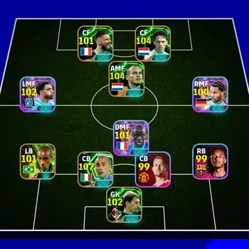 eFootball Accounts Legends & Iconic Players Mobile|PW 3158|Fabio Cannavaro Epic,Marco van Basten Epic,Johan Cruyff