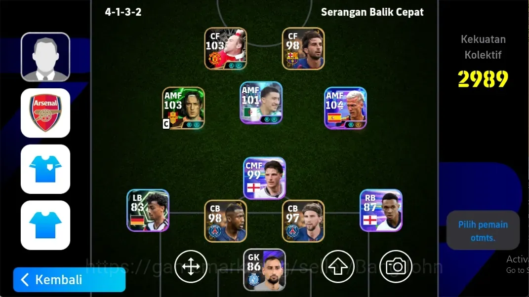 eFootball Accounts Legends & Iconic Players Android|PW 2989|EPIC FrancescoTotti WayneRooney,Showtime DaniOlmo LamineYamal 1